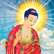 Phật Hiện Giữa Hư Không Báo Trước Giờ Vãng Sanh