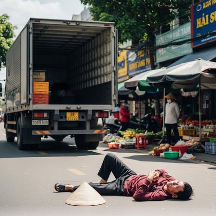 Hành Nghề Đồ Tể Bị Quả Báo Xe Cán Nát Thây