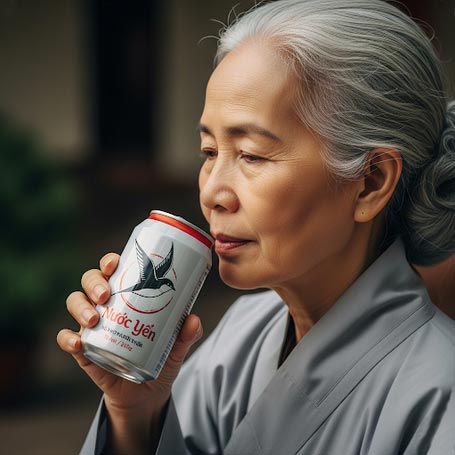 Uống nước yến