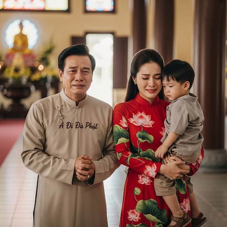 Gia đình buồn rầu bất an