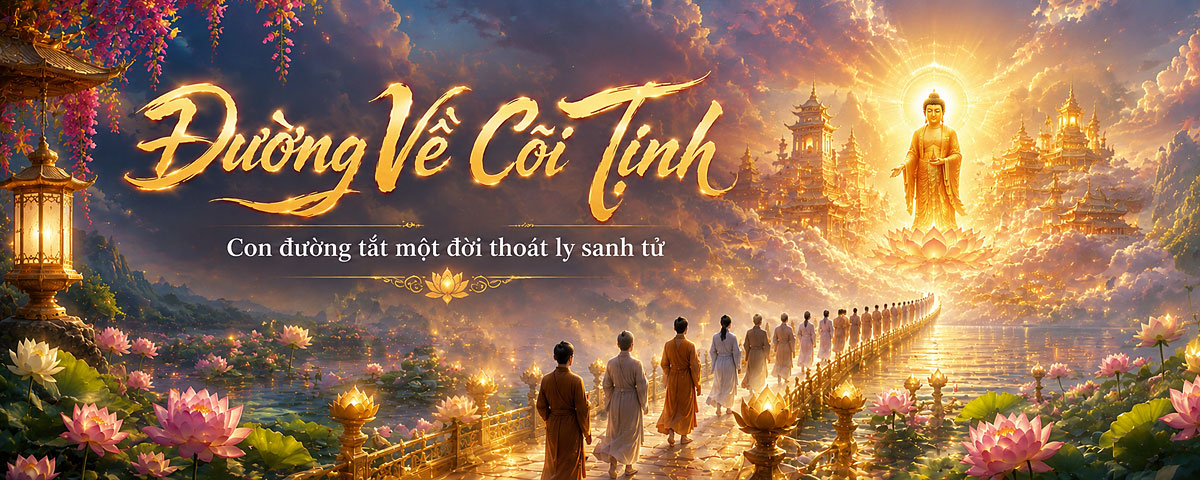 Đường Về Cõi Tịnh - Con đường tắt 1 đời thoát ly sanh tử