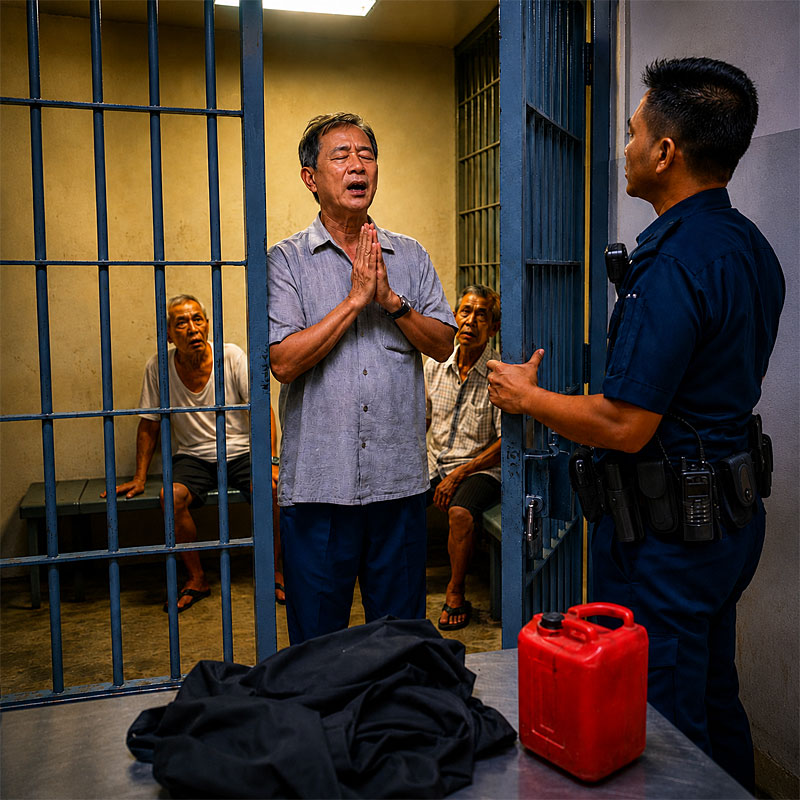 “Ông ra ngoài, cảnh sát trưởng cho gọi.”