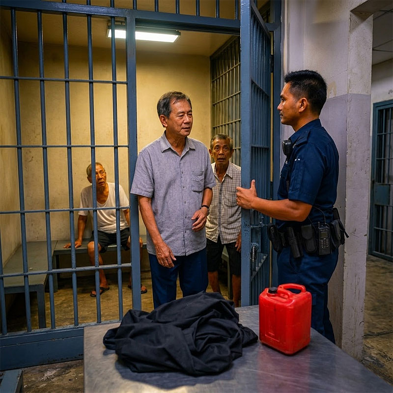  “Vậy thì ông có thể ra về.”