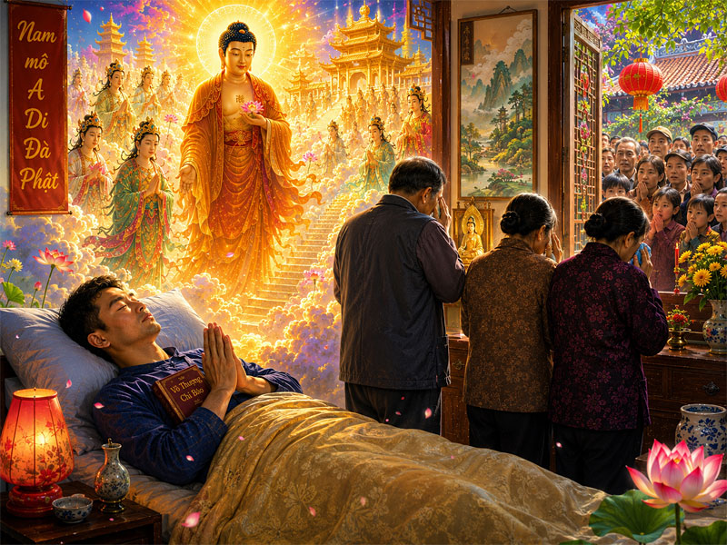 Oan Gia Đến Đòi Nợ Nhờ Niệm Phật Được Hóa Giải