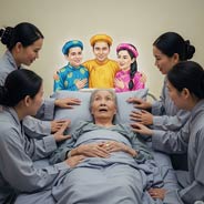 Vì Sao Chúng Ta Khuyên Người Lâm Chung Không Được Đi Theo Người Thân Đã Quá Vãng Nếu Thấy Họ Hiện Về?
